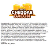 Knotty Pretzels Smokey Cheddar Bacon Pretzels 7.5 oz Pouch