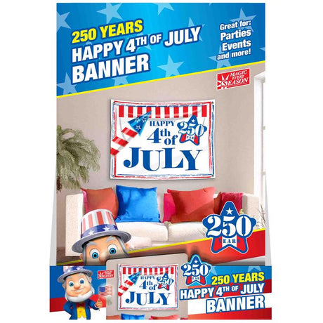 Magic Seasons America 250 Hanging Sign 1 pk