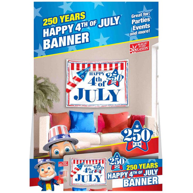 Magic Seasons America 250 Hanging Sign 1 pk