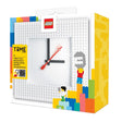 LEGO Time by IQHK Wall Clock Building Set White