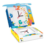 LEGO Time by IQHK Wall Clock Building Set White