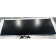 2 in. H X 48 in. W X 16 in. D Black Metal Power Tool Displays Perforated Shelf Rack