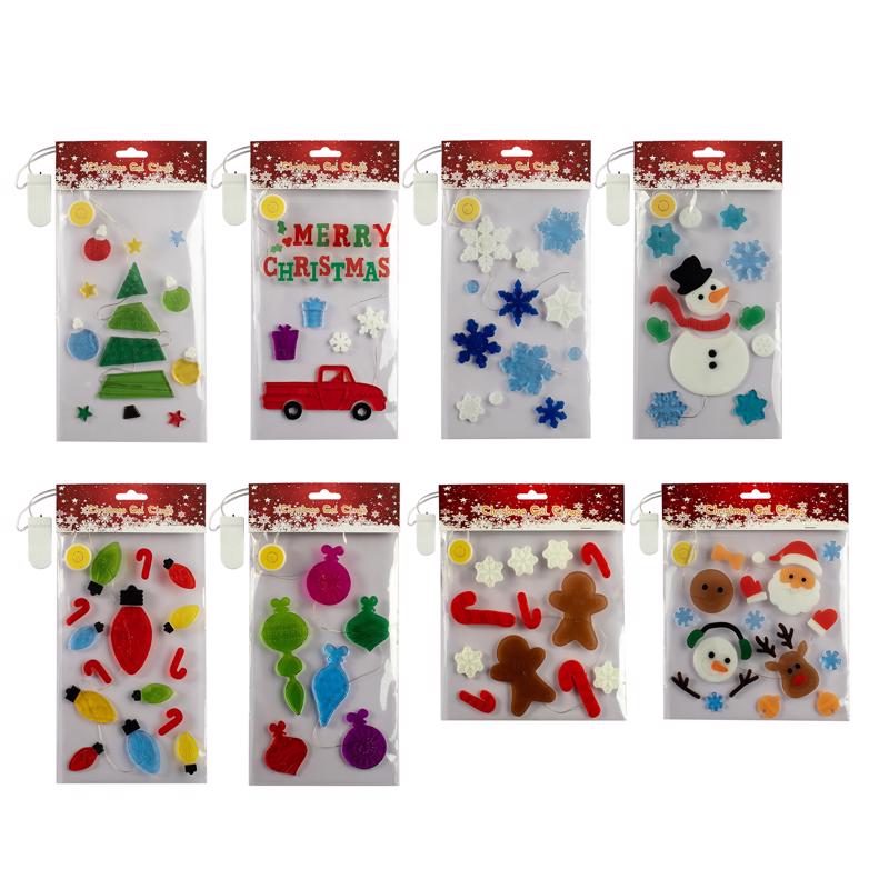 Test Rite Christmas Cling Window Decor