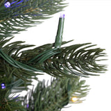 Celebrations 7-1/2 ft. Full LED 2400 ct Deluxe Royal Pine Christmas Tree
