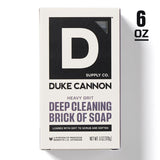 Duke Cannon Heavy Grit Mandarin and Mint Scent Bar Soap 6 oz 1 pk