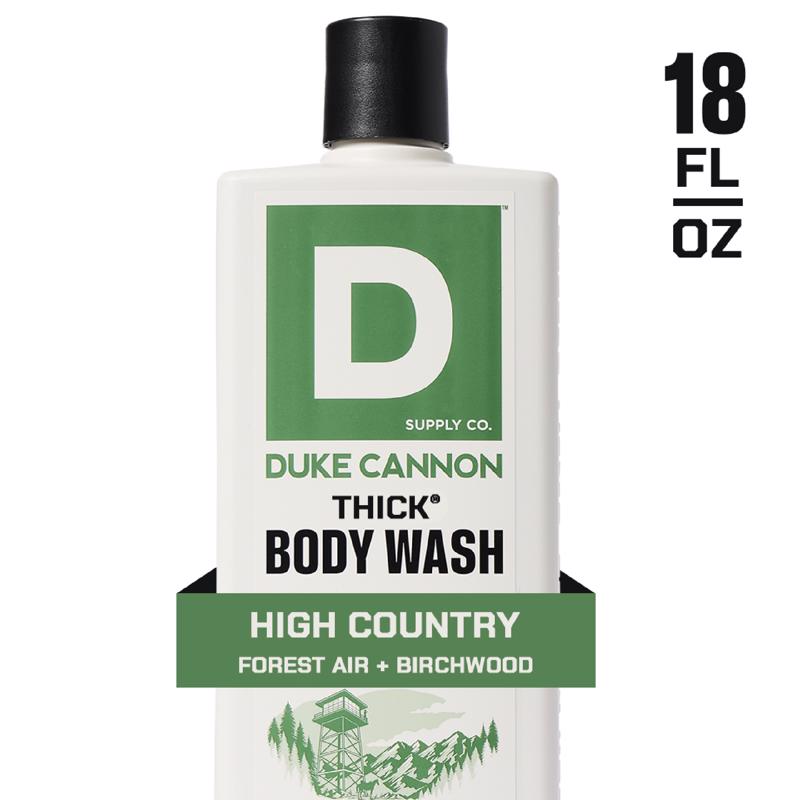 Duke Cannon High Country Forest Air and Birchwood Scent Body Wash 18 fl. oz. 1 pk