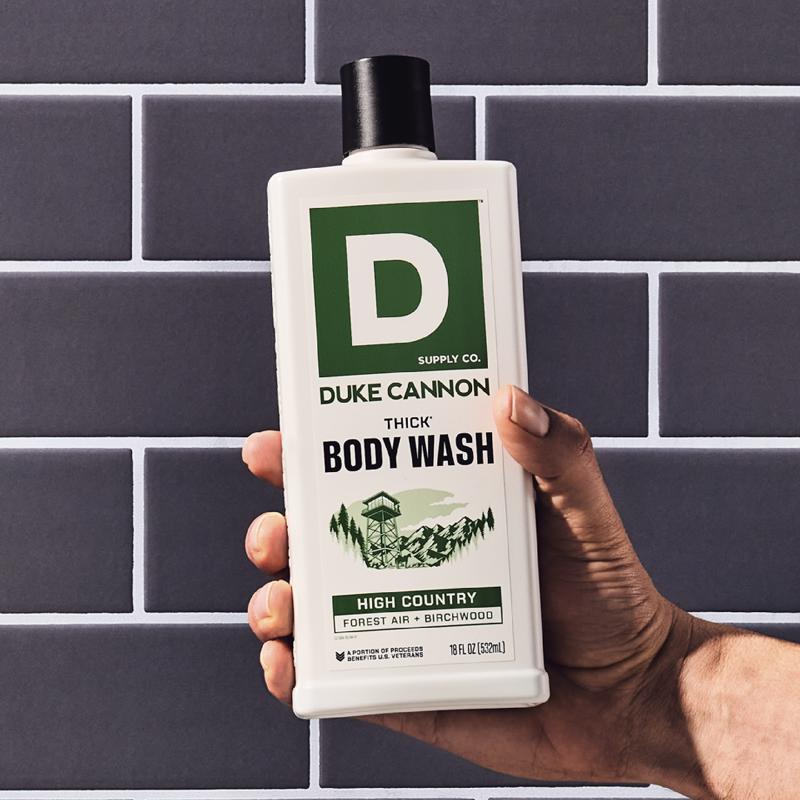 Duke Cannon High Country Forest Air and Birchwood Scent Body Wash 18 fl. oz. 1 pk