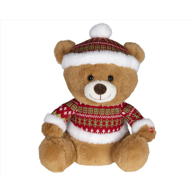 Decoris Moving bear with song Animated Decor 11.02 in.