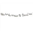Decoris Silver Mini bells Hanging Decor