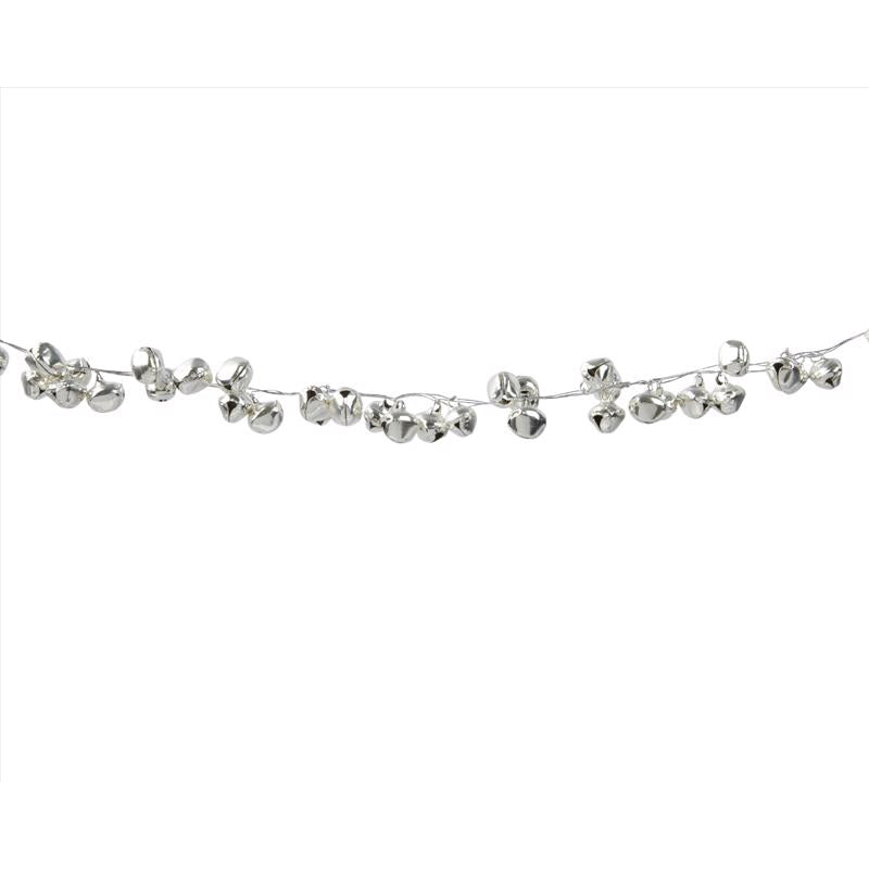 Decoris Silver Mini bells Hanging Decor