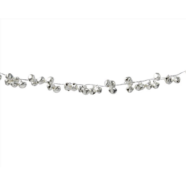 Decoris Silver Mini bells Hanging Decor
