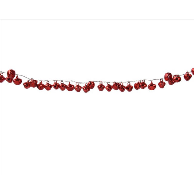Decoris Red Mini bells Hanging Decor