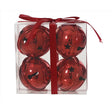 Decoris red Bells Hanging Decor
