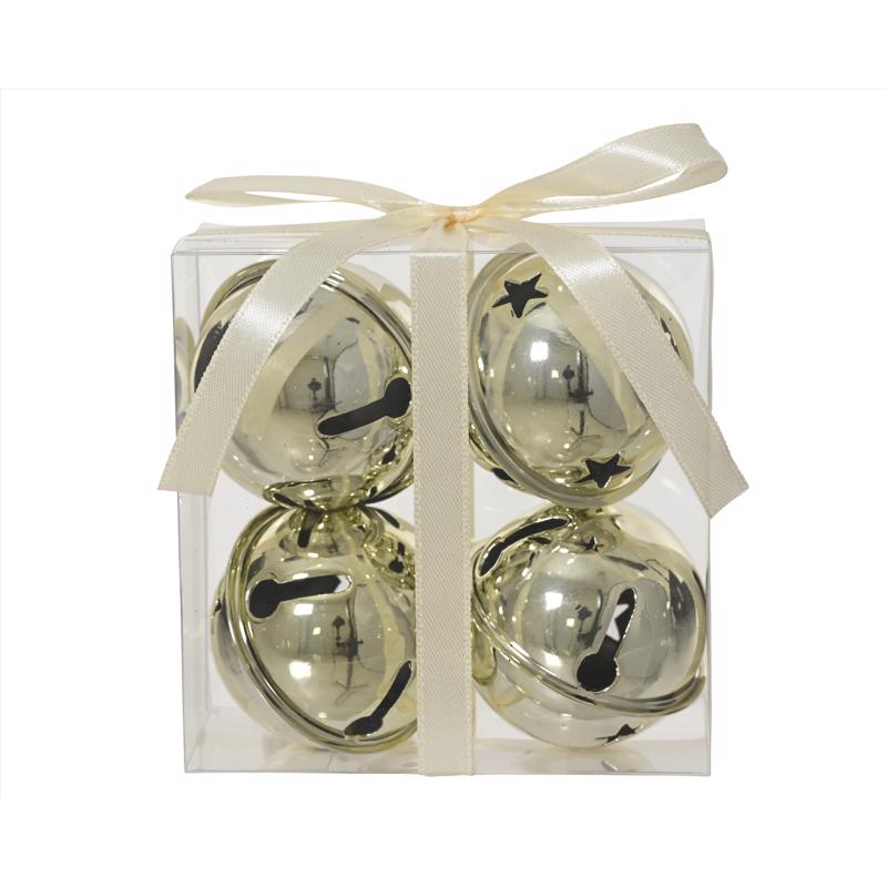 Decoris Gold Bells Hanging Decor