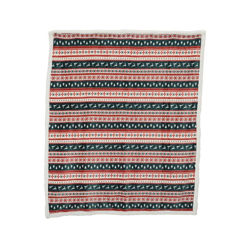 Decoris Tree deer Blanket 1 pk