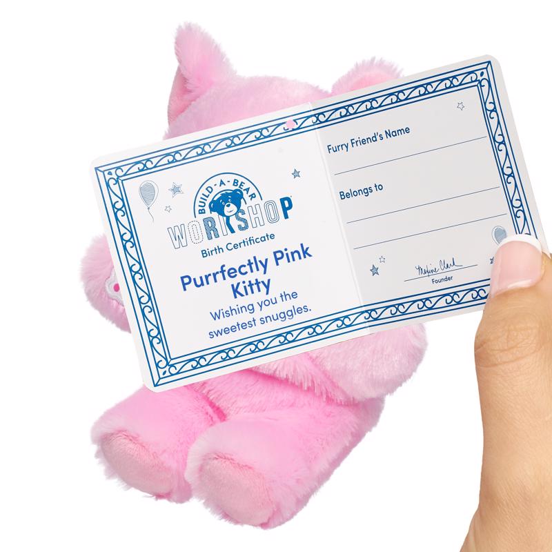Build-A-Bear Mini Beans Kitty Plush Toy