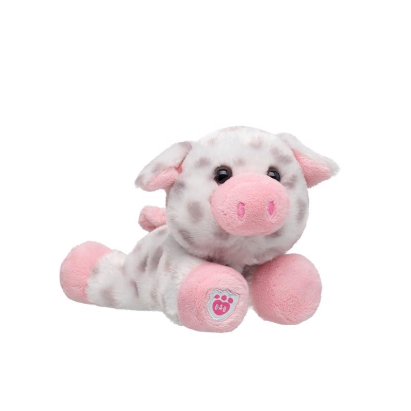 Build-A-Bear Mini Beans Spotted Pig Plush Toy