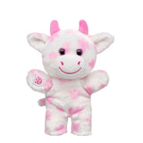 Build-A-Bear Mini Beans Pink Cow Plush Toy