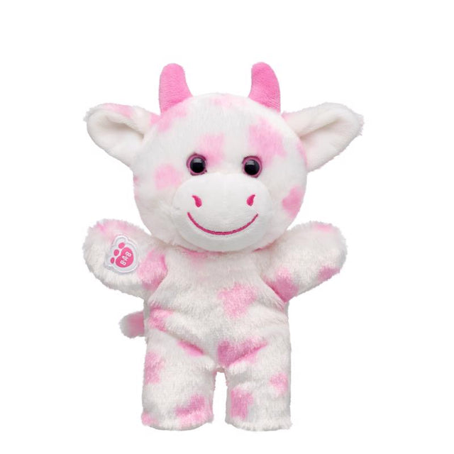 Build-A-Bear Mini Beans Pink Cow Plush Toy