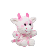 Build-A-Bear Mini Beans Pink Cow Plush Toy