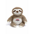 Warmies Sloth Stuffed Plush Toy Brown