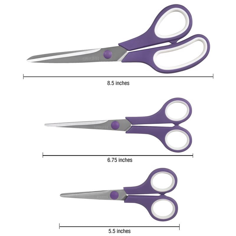 SINGER Soft Grip Scissor Set 1 pk