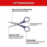 SINGER Soft Grip Scissor Set 1 pk