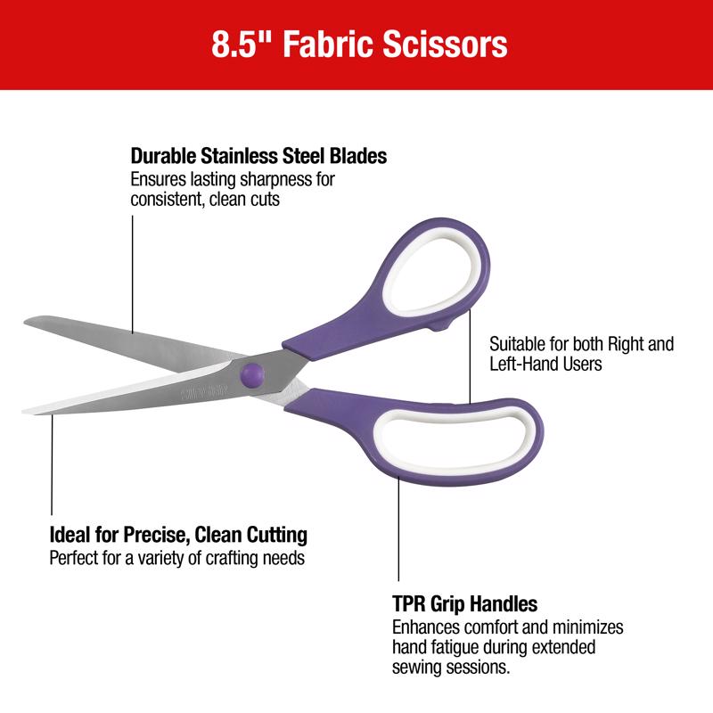 SINGER Soft Grip Scissor Set 1 pk