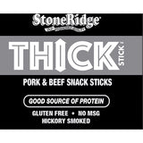 StoneRidge Wholesale THICK Stick Dill Garlic Meat Sticks 1.5 oz Shrink Wrapped