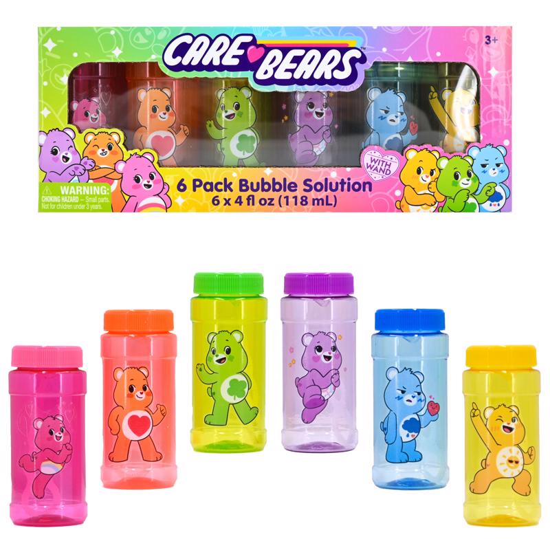 Sunny Days Care Bears Bubble Solution Set 6 pc