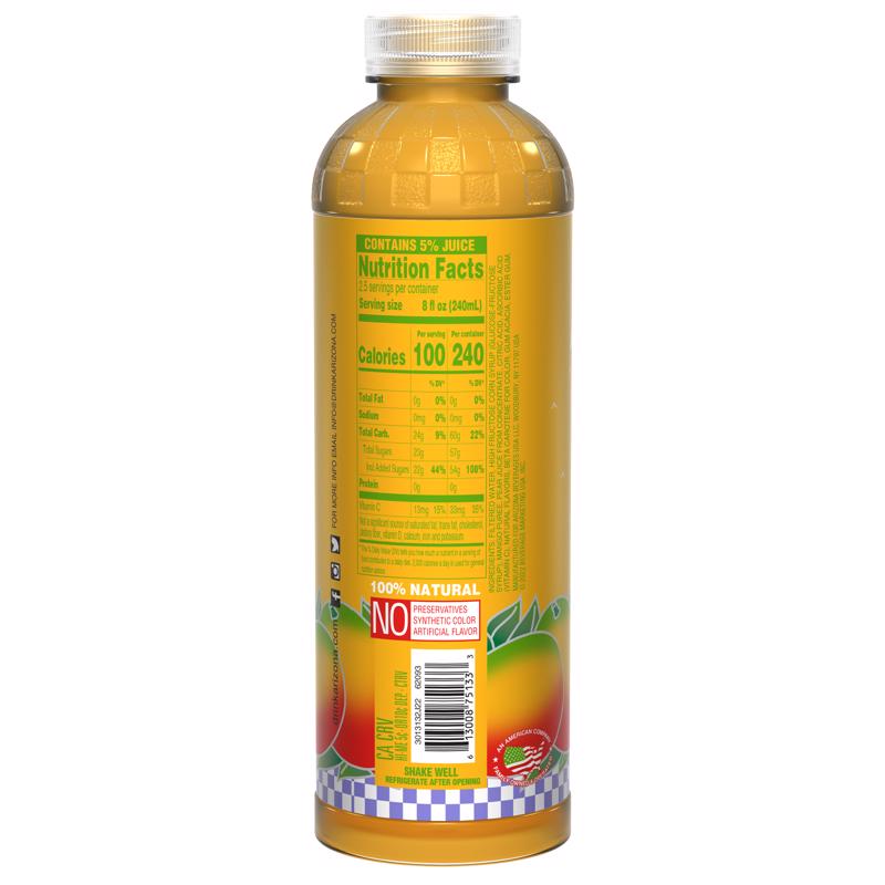 AriZona Mango Beverage 20 oz 1 pk