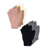 Muk Luks One Size Fits Most 95% Acrylic/5% Spandex Asstored Cold Weather Gloves