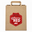 Ace Logo Recycled Paper Brown Shopping Bag with Handles 250 pk 12 in. H X 7 in. W X 10 in. L Wrap it