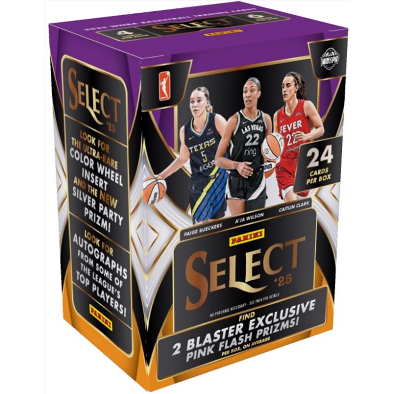 Panini 2025 Select WNBA Blaster Box Trading Cards