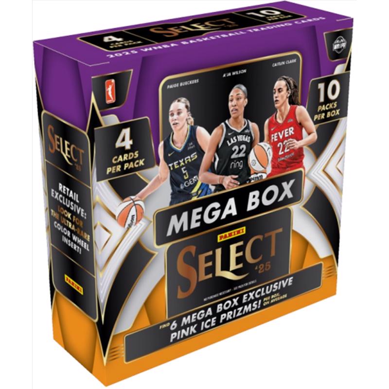 Panini 2025 Select WNBA Mega Box Trading Cards