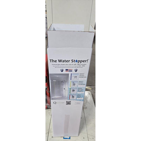 40 in. H X 12 in. W X 12 in. L White Simple Display Cardboard
