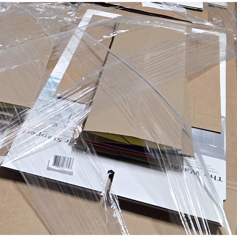 40 in. H X 12 in. W X 12 in. L White Simple Display Cardboard