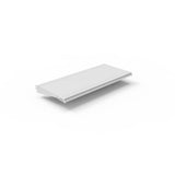Madix Store Fixtures 36 in. W X 16 in. D White Steel Shelf 2 pk