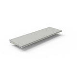 Madix Store Fixtures 48 in. W X 16 in. D Oyster Steel Shelf 2 pk