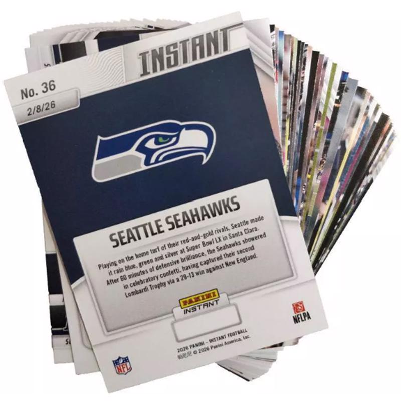 Panini 2026 Super Bowl Champion Blaster Box Trading Cards 36 pc