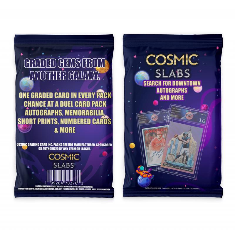 Cosmic Slabs Modern Edition Graded Card 25 pc