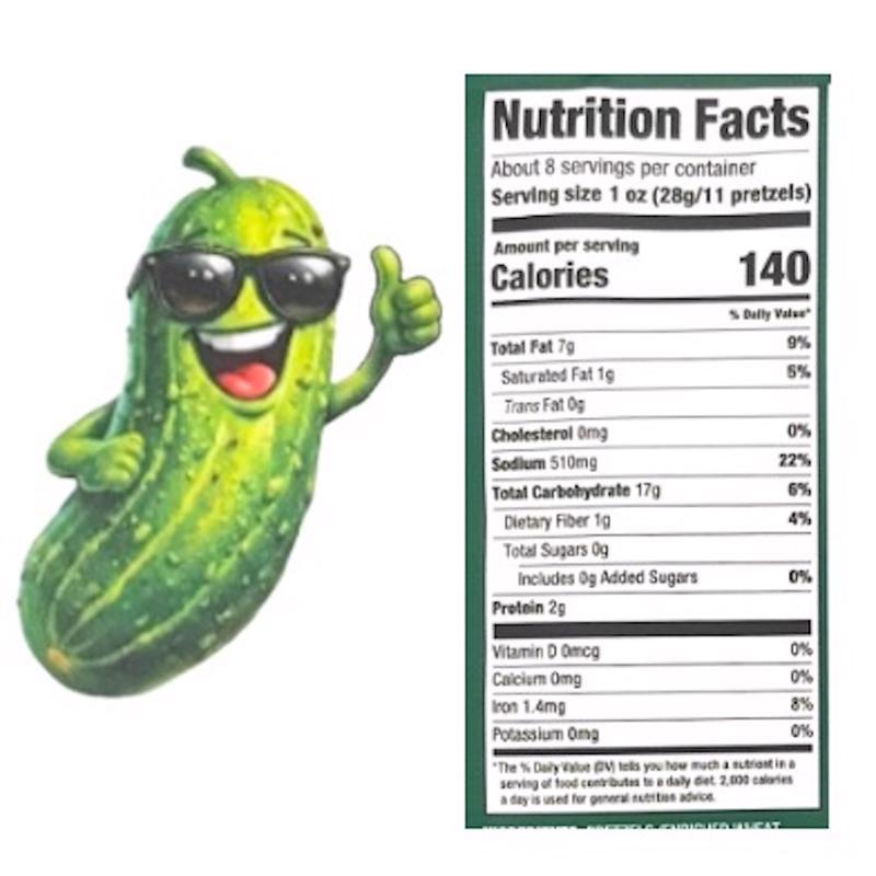 Knotty Pretzels Dill Pickle Pretzels 7.5 oz Pouch