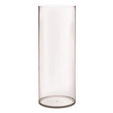Creative Co-Op Clear Cylinder Table Decor 20 in.