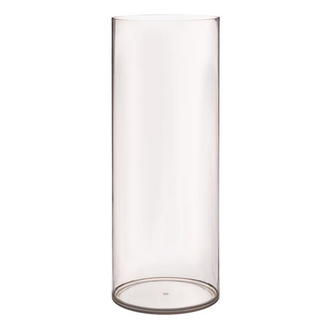 Creative Co-Op Clear Cylinder Table Decor 20 in.