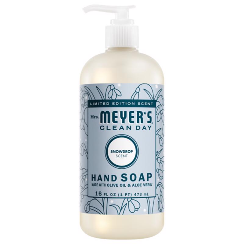 Mrs. Meyer's Clean Day Snowdrop/Iowa Pine Scent Hand Soap 16 fl. oz.