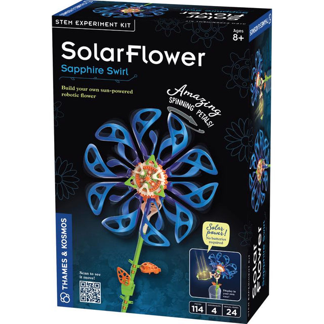 Thames & Kosmos Solarflower Kit Sapphire Swirl Science Toy