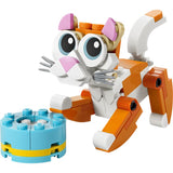 LEGO Orange Cat Building Set Multi 79 pc