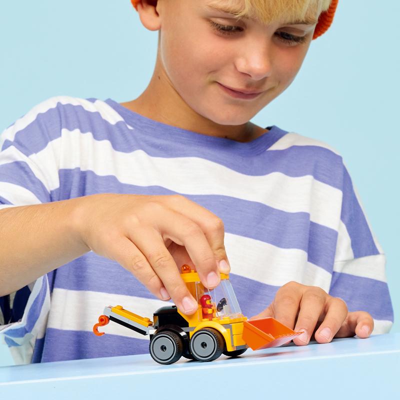 LEGO Rides Consturction Loader Building Set Multi 61 pc