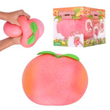 Toy Mendous Sunny Days Peach Squishy Toy