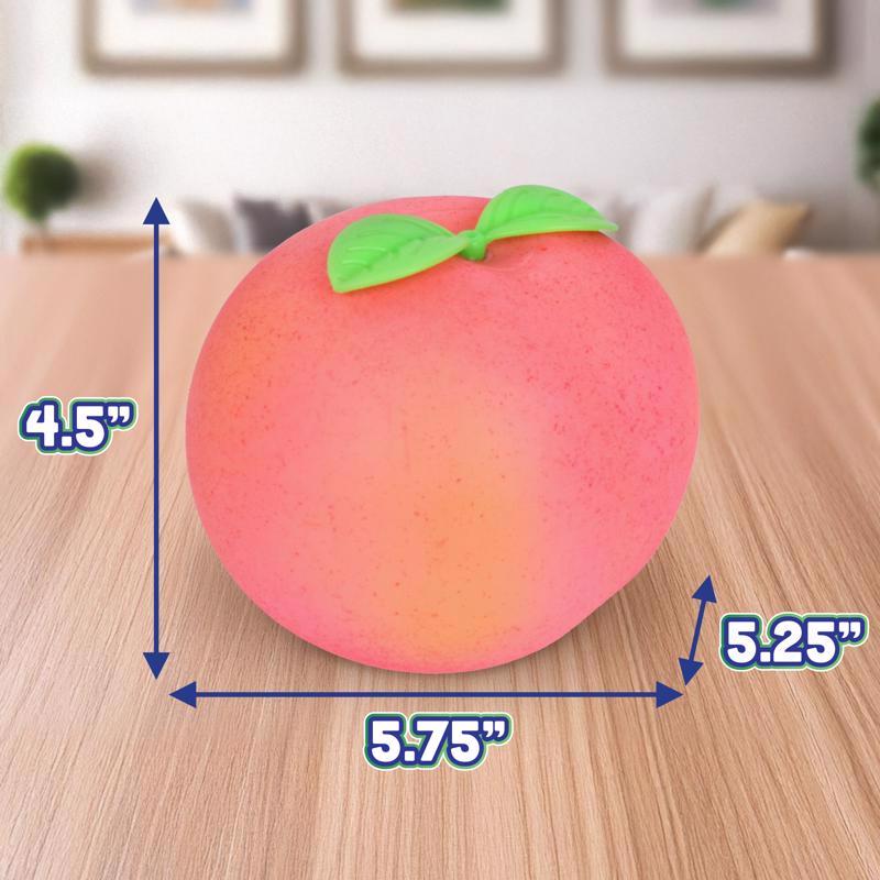 Toy Mendous Sunny Days Peach Squishy Toy